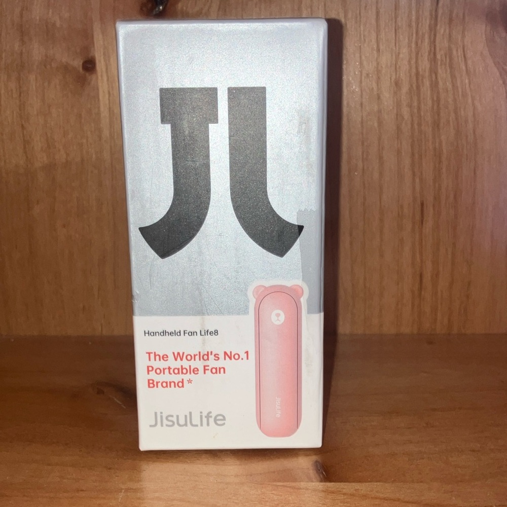 JisuLife Handheld Fan in Pink